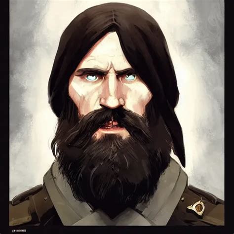 Portrait Of Rasputin In Team Fortress 2 Style Epic Stable Diffusion