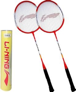 Li Ning Badminton Full Set Smash Xp Strung Badminton Racquet Set