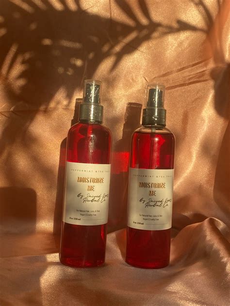 Moisturize Me Rose Water Spray Locd Haircare Braid Etsy