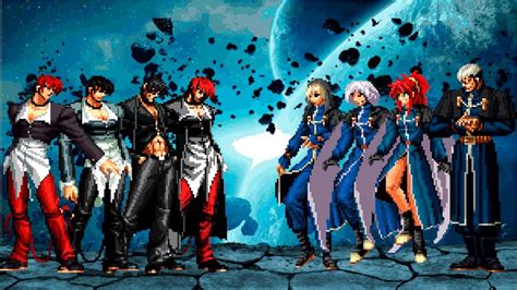 KOF Mugen Iori Yagami Team Vs Another Goenitz Team YouTube