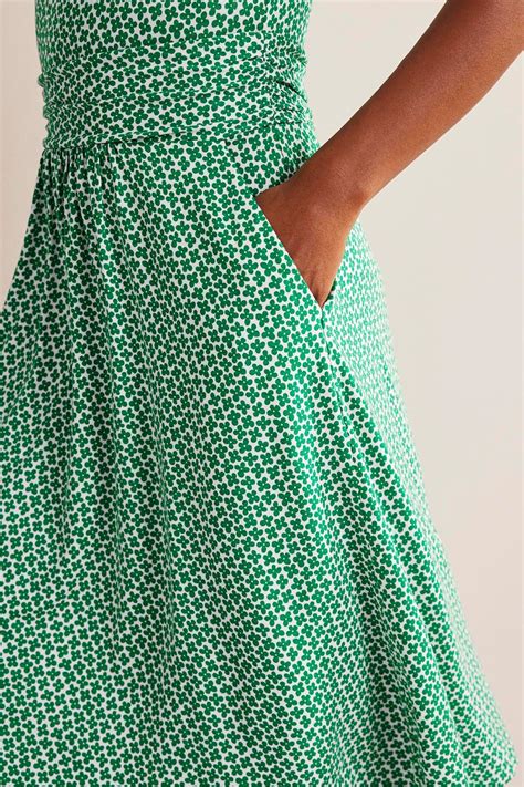 Buy Boden Green Amelie Jersey Dress From The Next Uk Online Shop