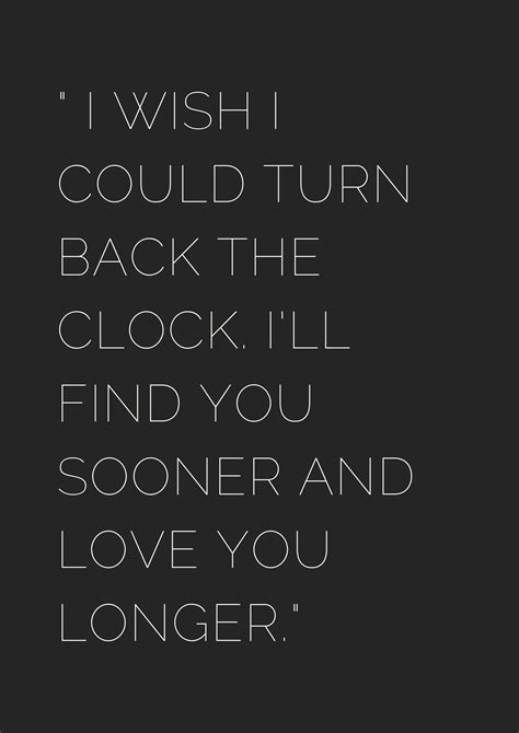 I wish i could turn back the clock - museuly