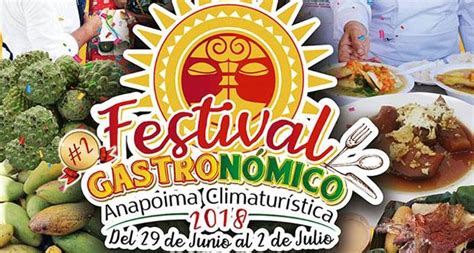 Festival Gastronómico 2018 en Anapoima Cundinamarca Ferias y Fiestas