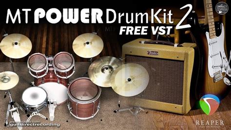 COMO BAIXAR INSTALAR E MIXAR O MT POWER DRUM KIT2 Reaper Guitar