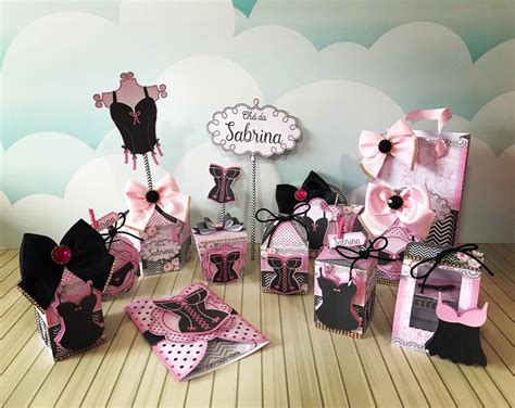 Kit Festa Ch De Lingerie Arquivo Digital Em Pdf E Studio
