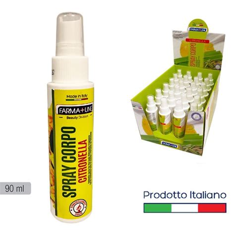 Farmaline Set Pz Spray Corpo Profumato Alla Citronella Anti Zanza