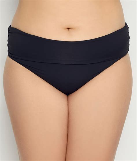 Anne Cole Signature Plus Size Live In Color Convertible Bikini Bottom
