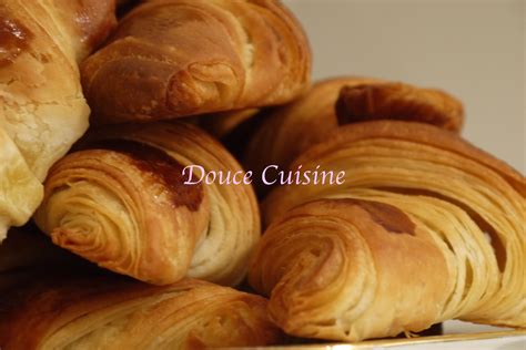 Croissants Au Beurre Douce Cuisine