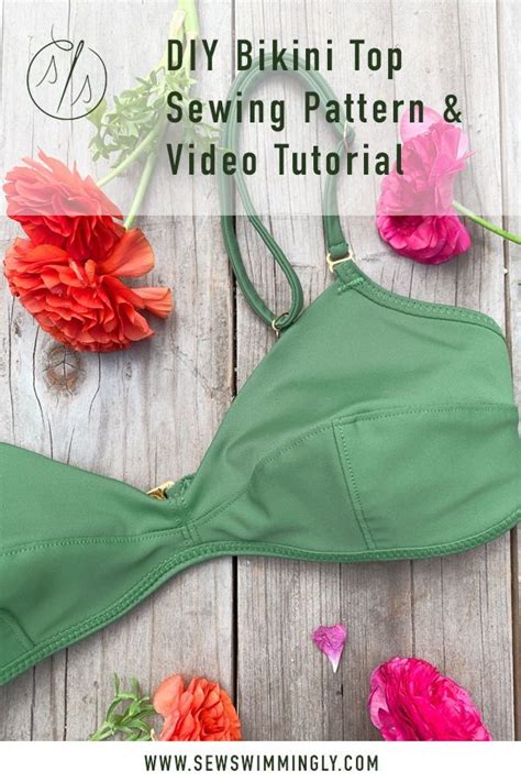 Learn How To Sew Your Own Diy Bikini Top With This Downloadable Pattern And Video Sewing