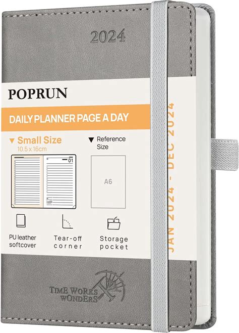 Poprun Agenda Giornaliera Piccola X Cm Daily Planner