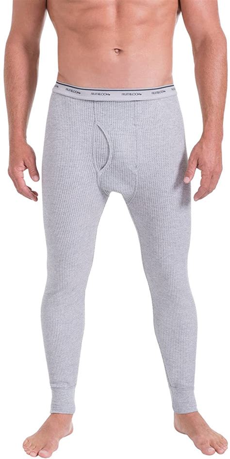 Fruit Of The Loom Moisture Wicking Long Underwear 2 Pack