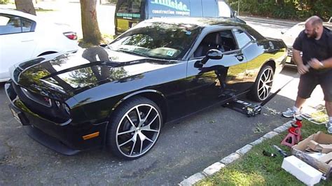 Challenger R T Slp Loudmouth Exhaust Install Youtube