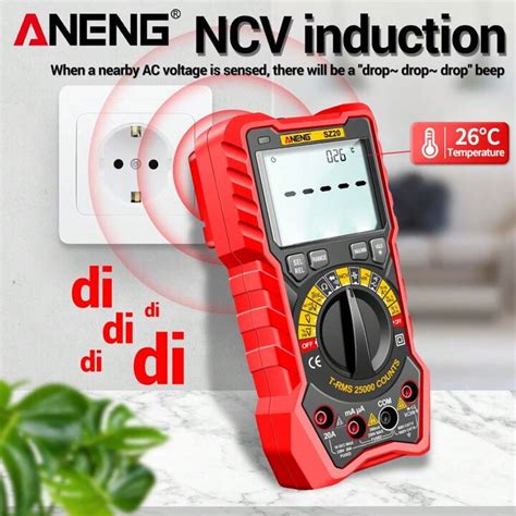 ANENG SZ20 Industrial High Precise 25000 Counts Autorange Car