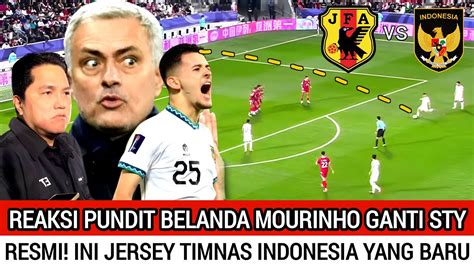 Resmi Ini Jersey Baru Timnas Indonesia Reaksi Pundit Belanda Jose