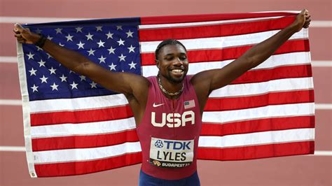 NOAH LYLES SE PROCLAMA CAMPEÓN MUNDIAL EN LOS 100 METROS PLANOS DE