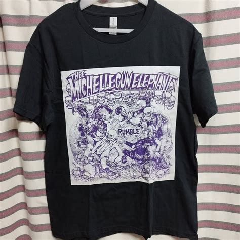 【未使用に近い】ミッシェルガンエレファントthee Michelle Gun Elephant Rumble Tシャツ バンドtシャツ