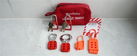 Amazon Boviisky Lockout Tagout Kit With Red Safety Padlocks Hasps