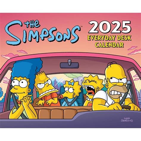 Acheter Le Calendrier Simpsons Calendrier En Bo Te Commandez