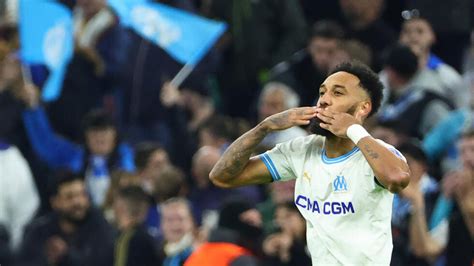 Ligue Europa L Om Pierre Emerick Aubameyang Rena T Et Encha Ne Les