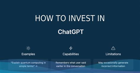 How To Invest In ChatGPT Now Globe Funder