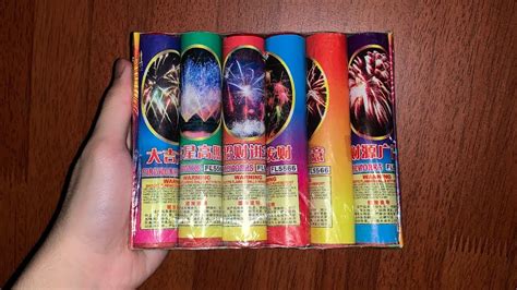 Small Single Shot Firework Lemang Kecik Bunga Api Mercun Merdeka