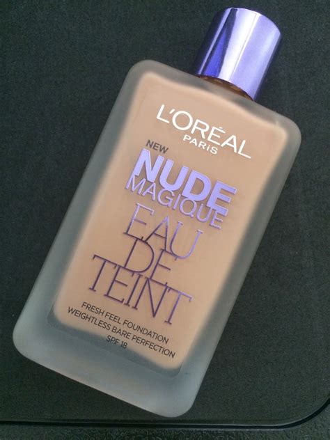 Product Review L Oreal Nude Magique Eau De Teint Liquid Foundation