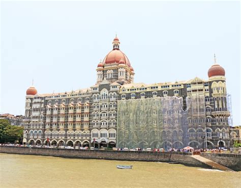 Taj Mahal Hotel Facing the Sea Mumbai Bombay India Editorial Photo ...