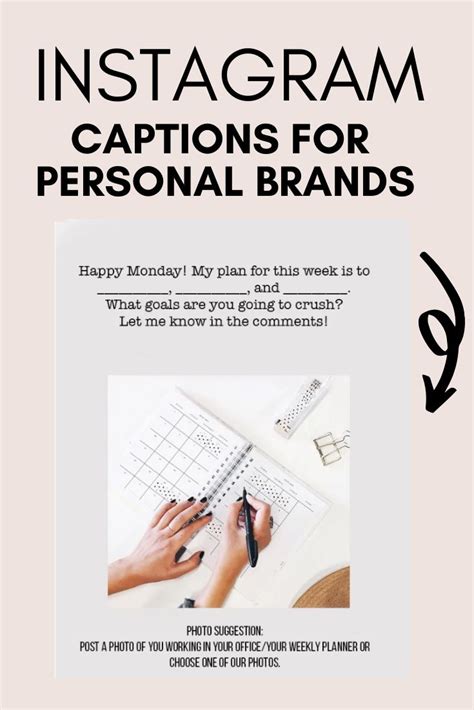 30 Caption Templates For Personal Brands Social Media Post Social