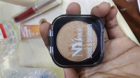 Ny Bae Shine Shimmer Highlighter Glow Gold Gm