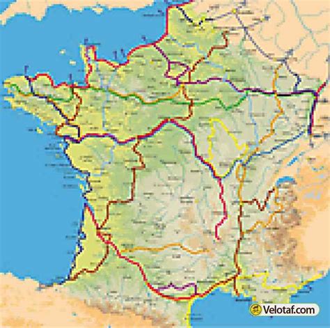 Vacances France Itinéraire ≡ Voyage Carte Plan