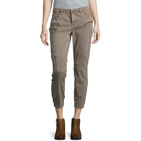 BLANKNYC Women S Cropped Cargo Pants 31 Liked On Polyvore Featuring