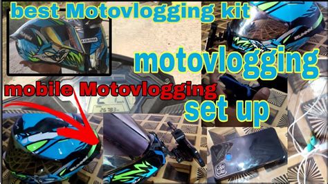 Most Affordable Phone Moto Vlogging Setup Mobile Moto Vlogging With Mic Best Moto Vlogging