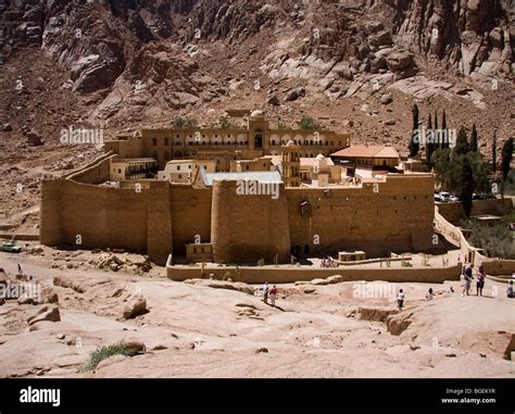 Saint Catherines Monastery Mount Sinai Hi Res Stock Photography And