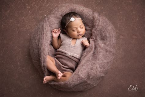 Babys Milestone Photo Shoot Newborn Session Edita Photography