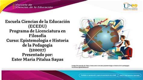 Curso de Epistemología e Historia de la Pedagogía