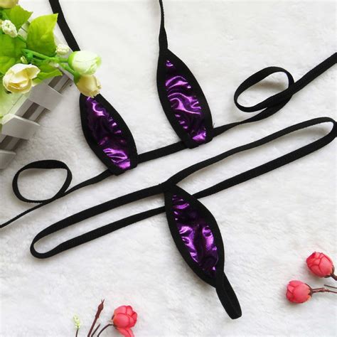 Sexy Extreme Micro Bikini Sexy Female Swimsuit Two Piece Bikini Set Women Swimwear Thong Sexy