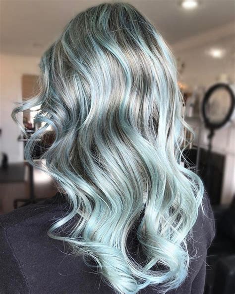 30 Icy Light Blue Hair Color Ideas For Girls Light Blue Hair Hair