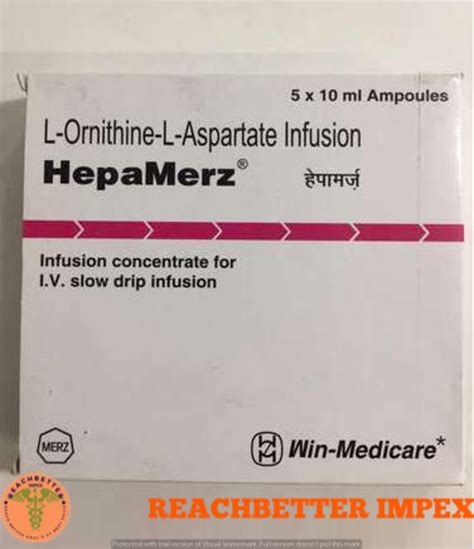 5 X 10 Ml Ampoules Hepa Merz Infusion At Rs 250 Box In Nagpur ID