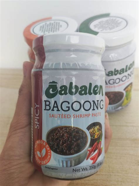 Cabalen Bagoong Sautéed Shrimp Paste 250g Classic Sweet Spicy