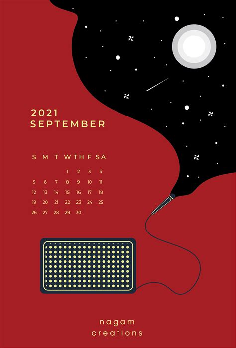 2021 Desk Calendar :: Behance