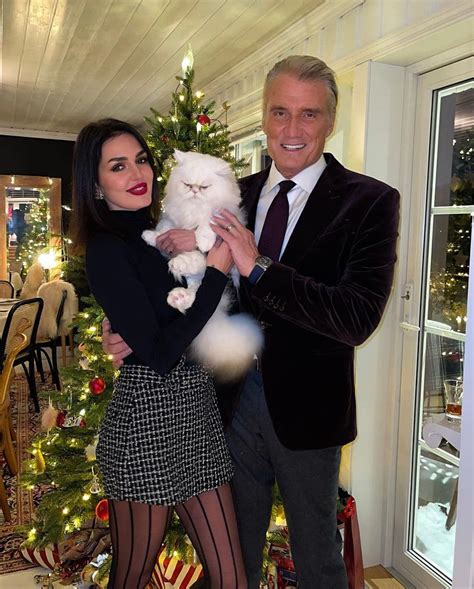 Rocky S Dolph Lundgren And New Wife Emma Krokdal Inside Their