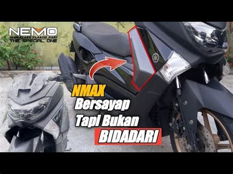 PASANG WINGLET NMAX OLD PROJECT KARBON BODY SAMPING PEMANIS FULL