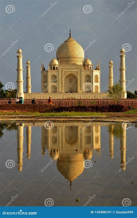 Landmarks Of India The Taj Mahal Stock Image Image Of Elaborate