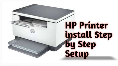 Hp Laserjet Mfp M233 M234 236sdw Printer Step By Step And Setup Connect To Network Youtube