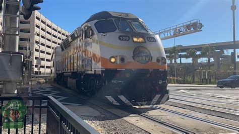 Railfanning At Church Street Sunrail Youtube