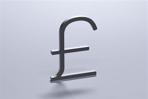 Premium Photo Pound Sterling Symbol Gbp Pound Symbol Sign Financial