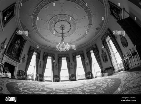 Culzean castle interior Black and White Stock Photos & Images - Alamy