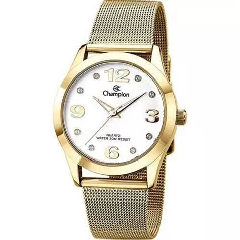 Reloj Champion Cn H Original Gold Para Mujer Mercadolibre