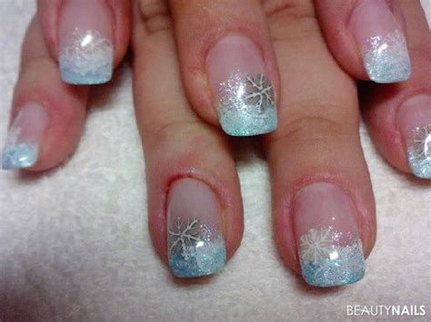 Wintern Gel Weihnachtsn Gel Nageldesign Bilder Winter