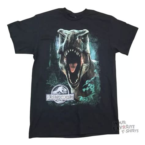 Jurassic World Movie T Rex Jurassic Park Licensed Adult T Shirt Eur 41